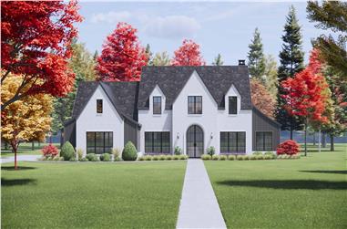 4-Bedroom, 3608 Sq Ft Traditional Home Plan - 220-1017 - Main Exterior