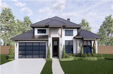 Traditional Home Plan - 4 Bedrms, 2.5 Baths - 2308 Sq Ft - #220-1018