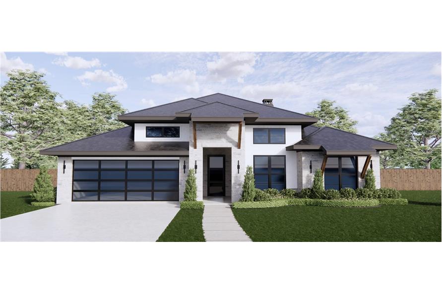 Traditional Home Plan - 4 Bedrms, 2.5 Baths - 2308 Sq Ft - #220-1018