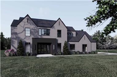 6-Bedroom, 5470 Sq Ft European Home Plan - 221-1004 - Main Exterior