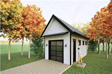 406 St Ft Southern Style Garage - Plan #223-1005