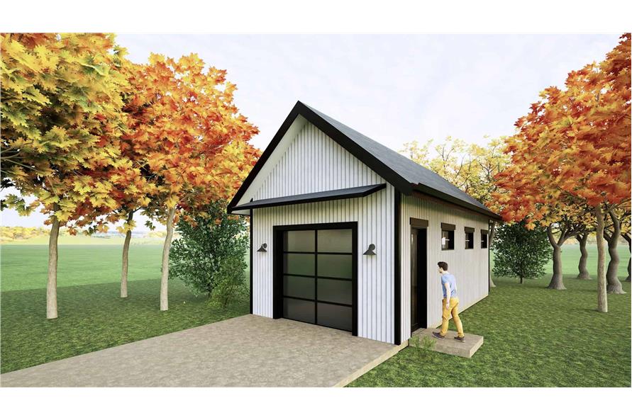 406 St Ft Southern Style Garage - Plan #223-1005