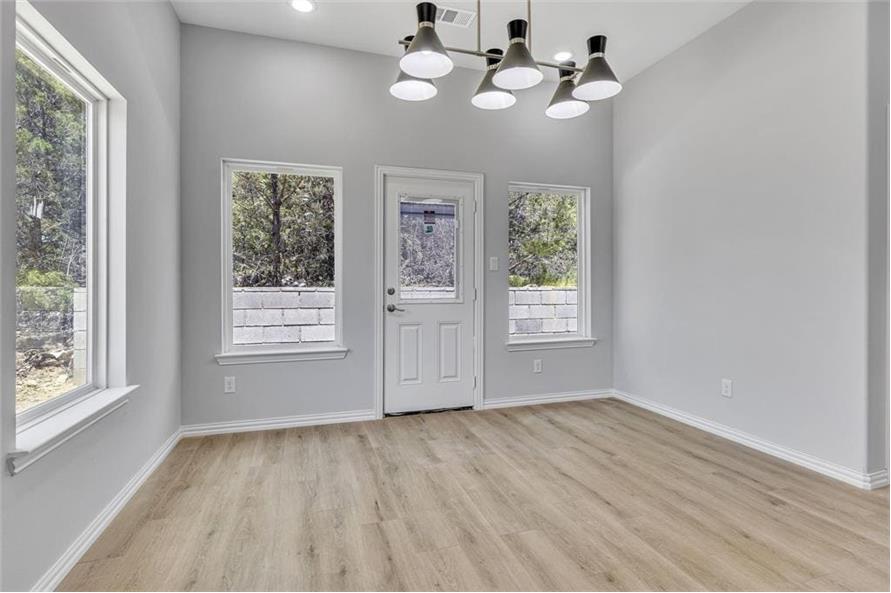 Dining Room of this 3-Bedroom,1706 Sq Ft Plan -223-1006