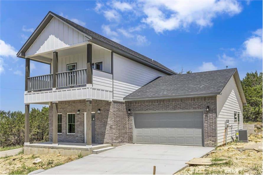 Front View of this 3-Bedroom,1706 Sq Ft Plan -223-1006