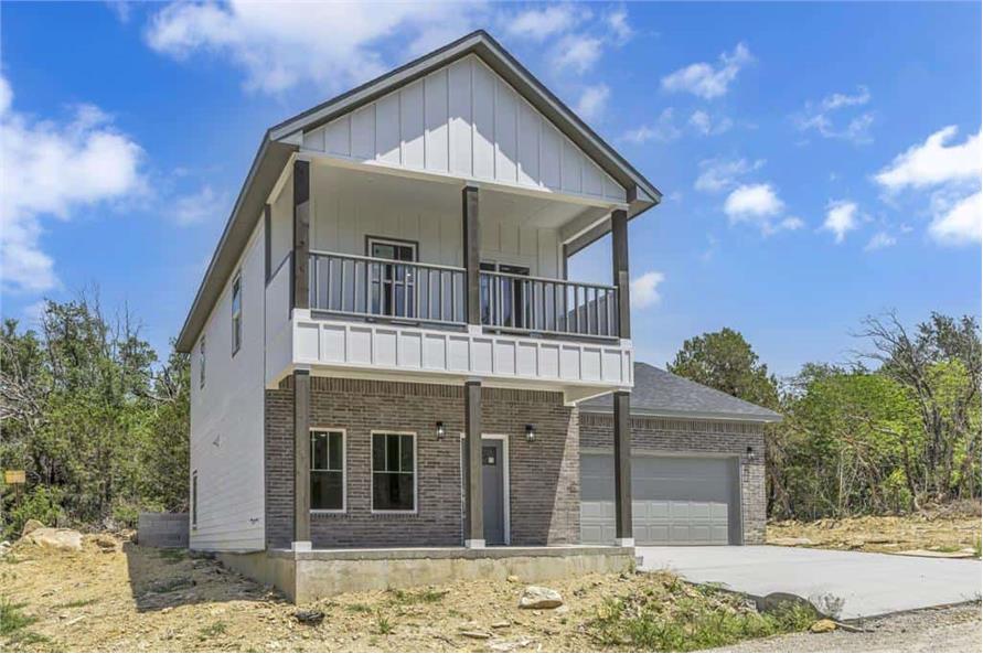 Front View of this 3-Bedroom,1706 Sq Ft Plan -223-1006