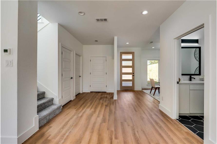 Entry Hall: Foyer of this 4-Bedroom,2451 Sq Ft Plan -223-1021