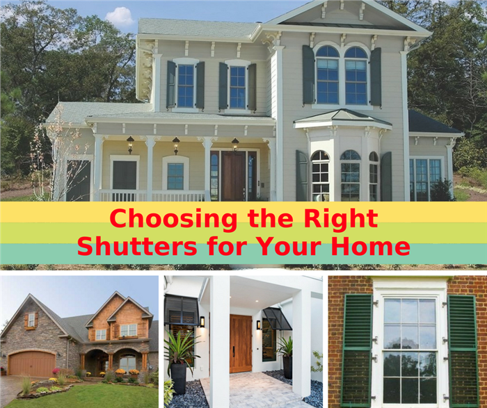 Tips for Choosing Window Shutters to Match Your Home’s Architecture