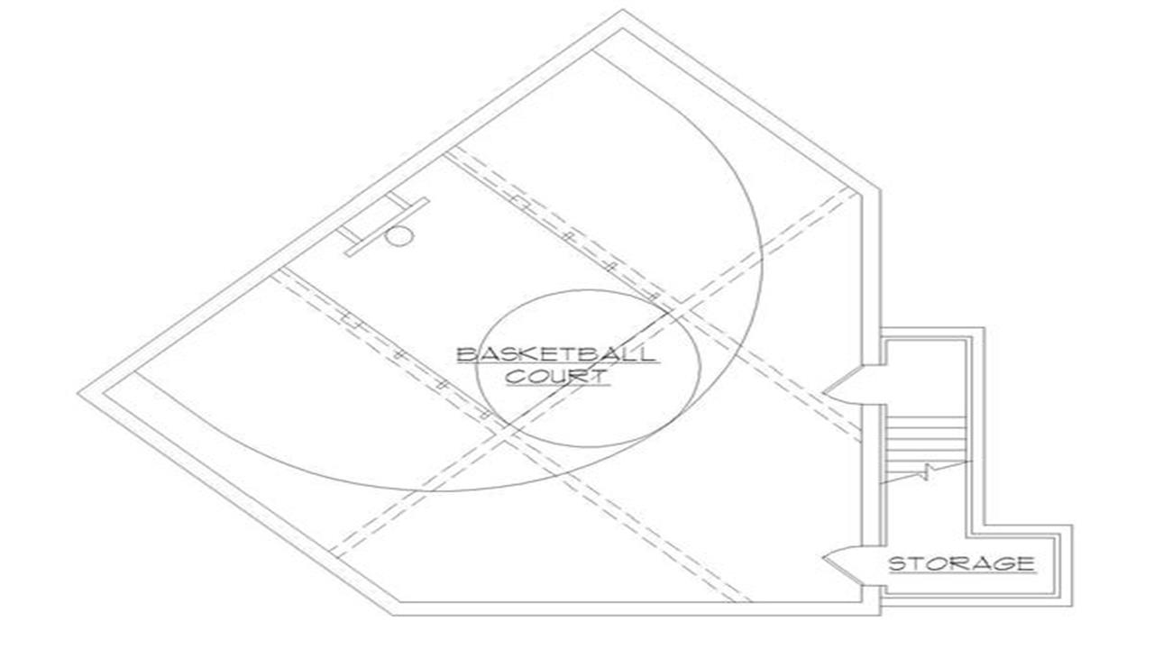 basketball half court dimensions in meters