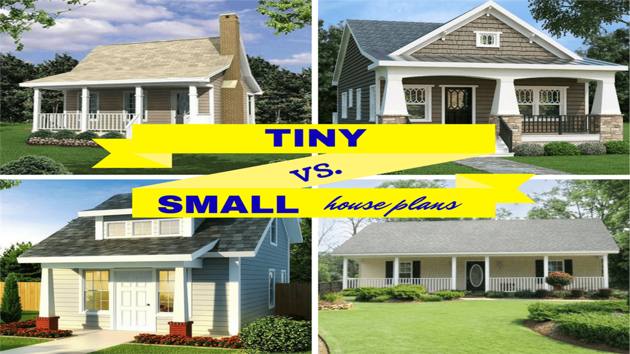 What You Need to Know about Tiny vs. Small House Plans