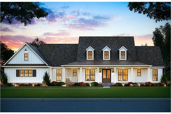 Colonial House Plans | The Plan Collection