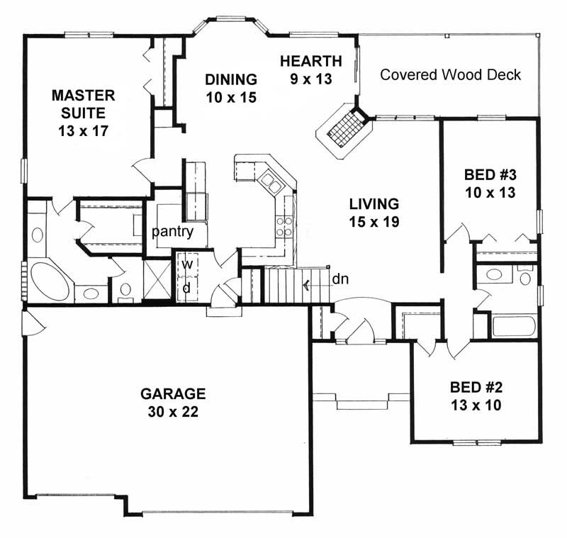Floor Plan First Story