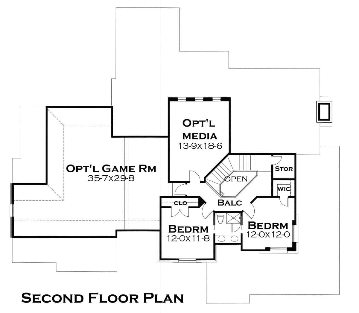Floor Plan Second Story