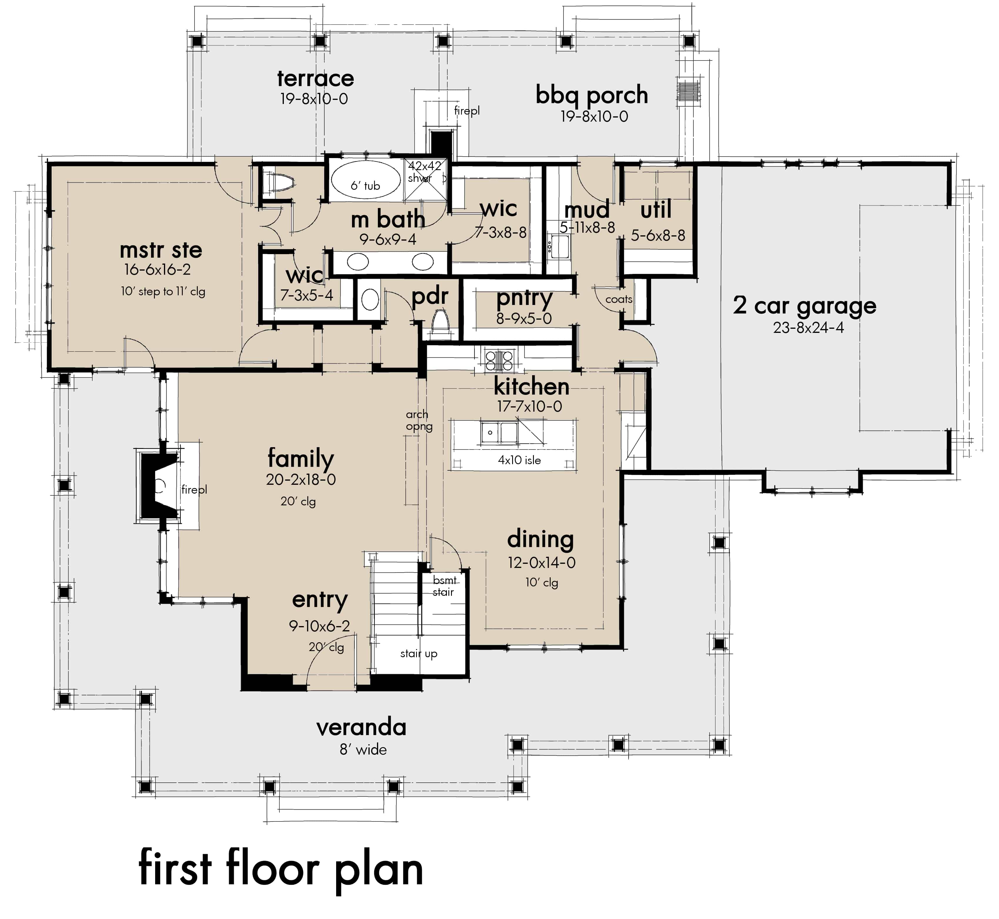 Floor Plan Main Level