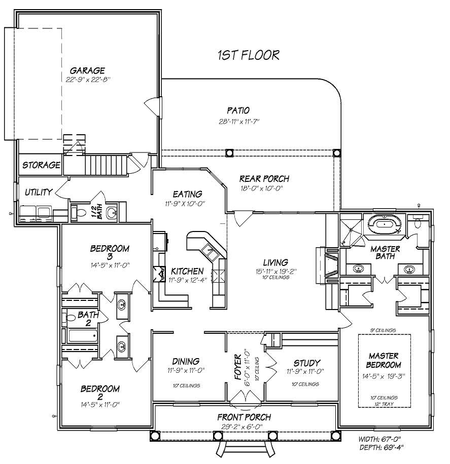 Floor Plan First Story