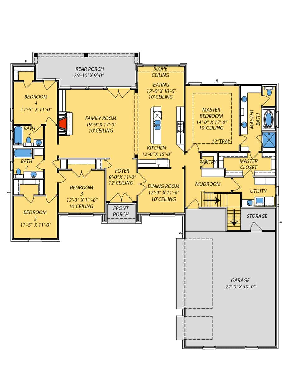 Floor Plan Main Level