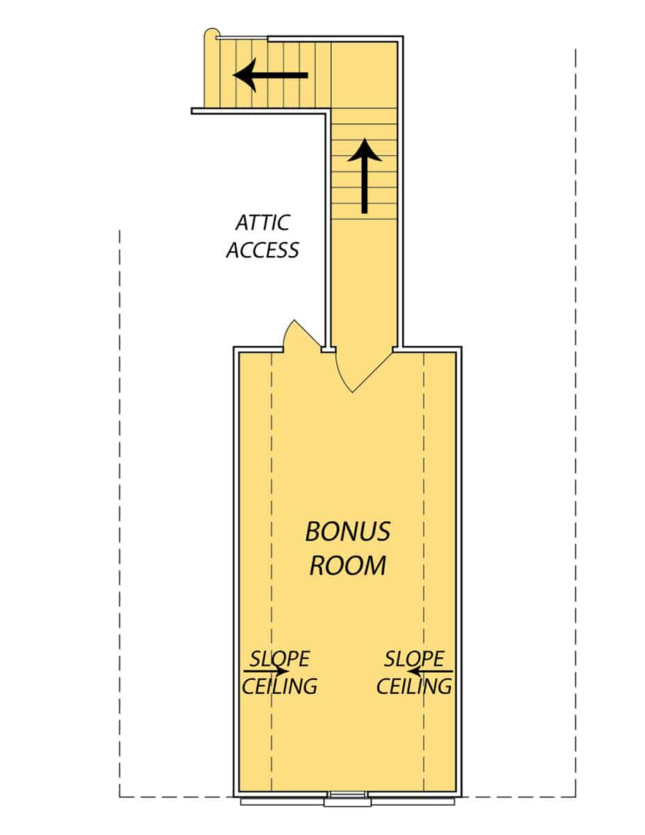 Floor Plan Bonus Room