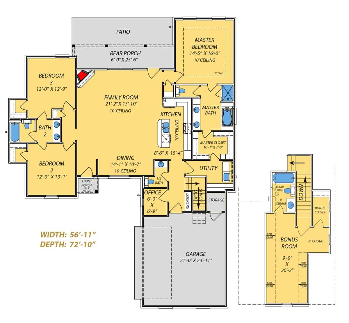Floor Plan Main Level