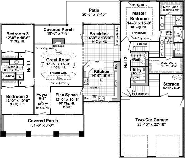Floor Plan Main Level