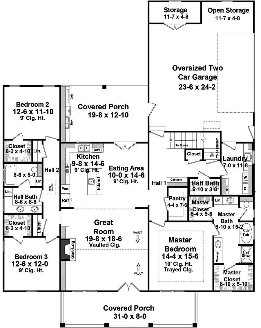 Floor Plan Main Level