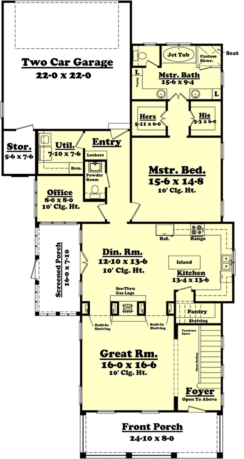 Floor Plan Main Level
