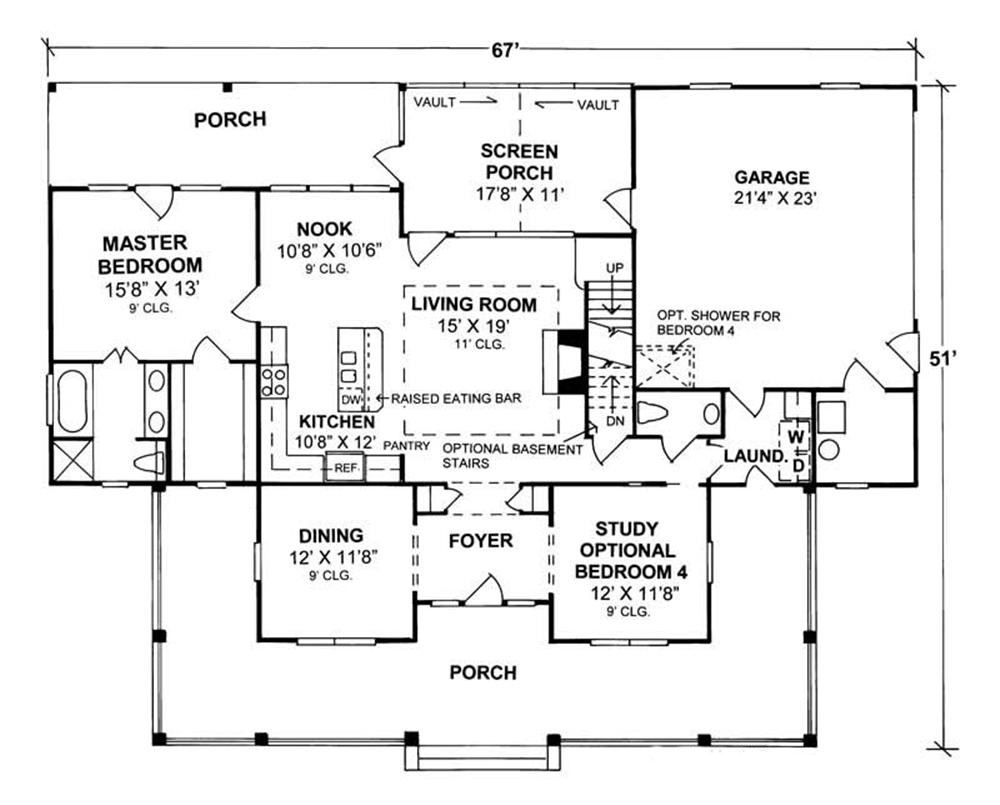 Floor Plan Main Level