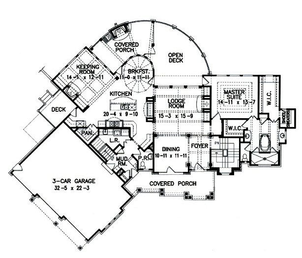 Floor Plan Main Level
