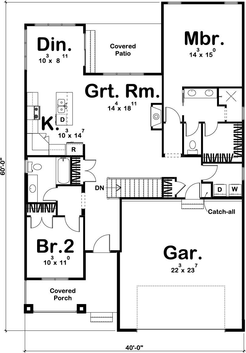 Floor Plan Main Level
