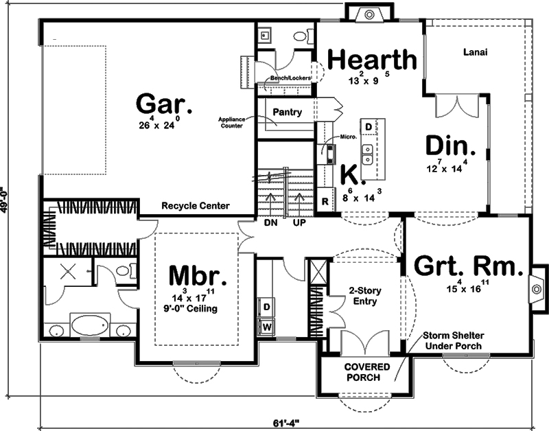Floor Plan Main Level