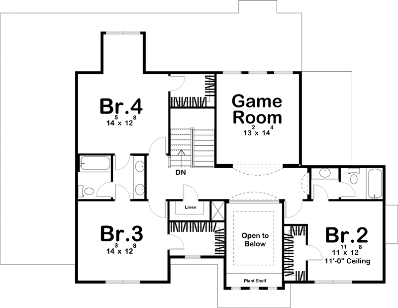 Floor Plan Upper Level