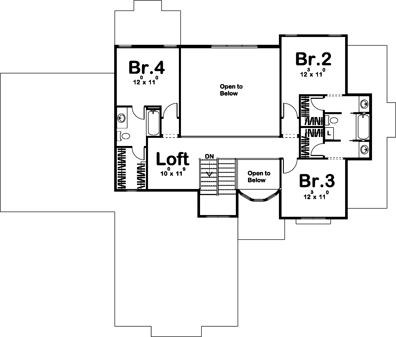Floor Plan Upper Level