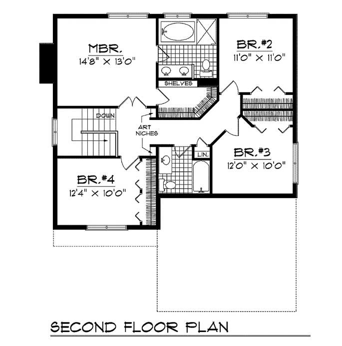 Floor Plan Second Story