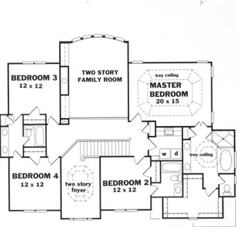 Upper Level Floor Plan