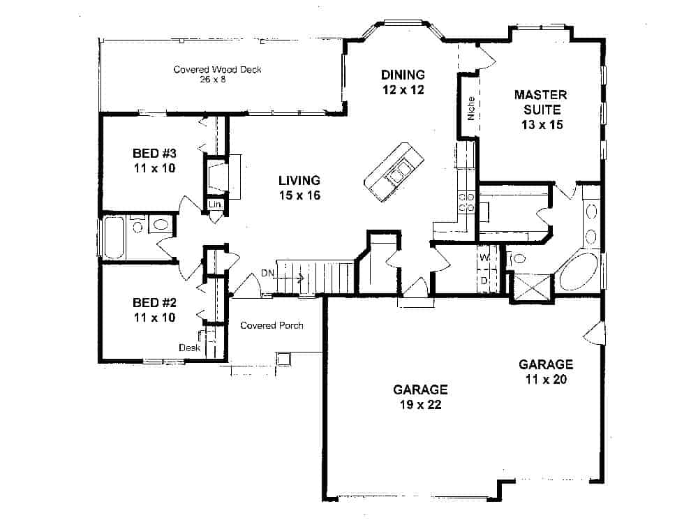 Floor Plan Main Level