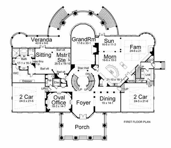 Floor Plan First Story