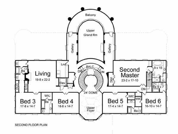 Floor Plan Second Story