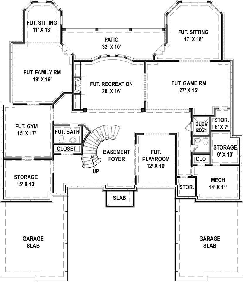 Floor Plan Basement