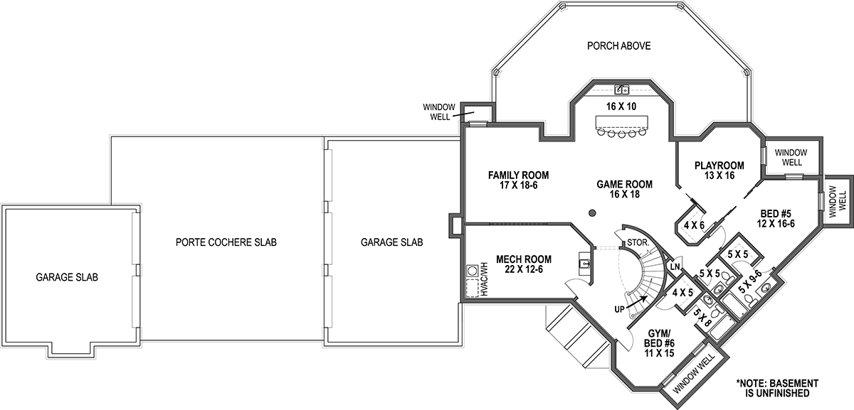 Basement Option Layout