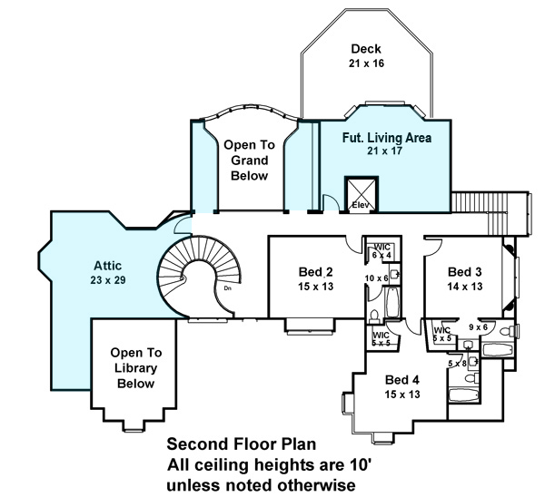 Floor Plan Upper Level