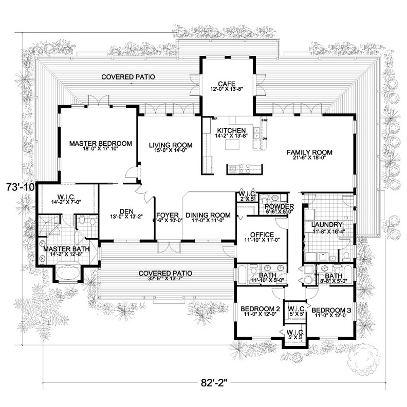 Floor Plan Main Level