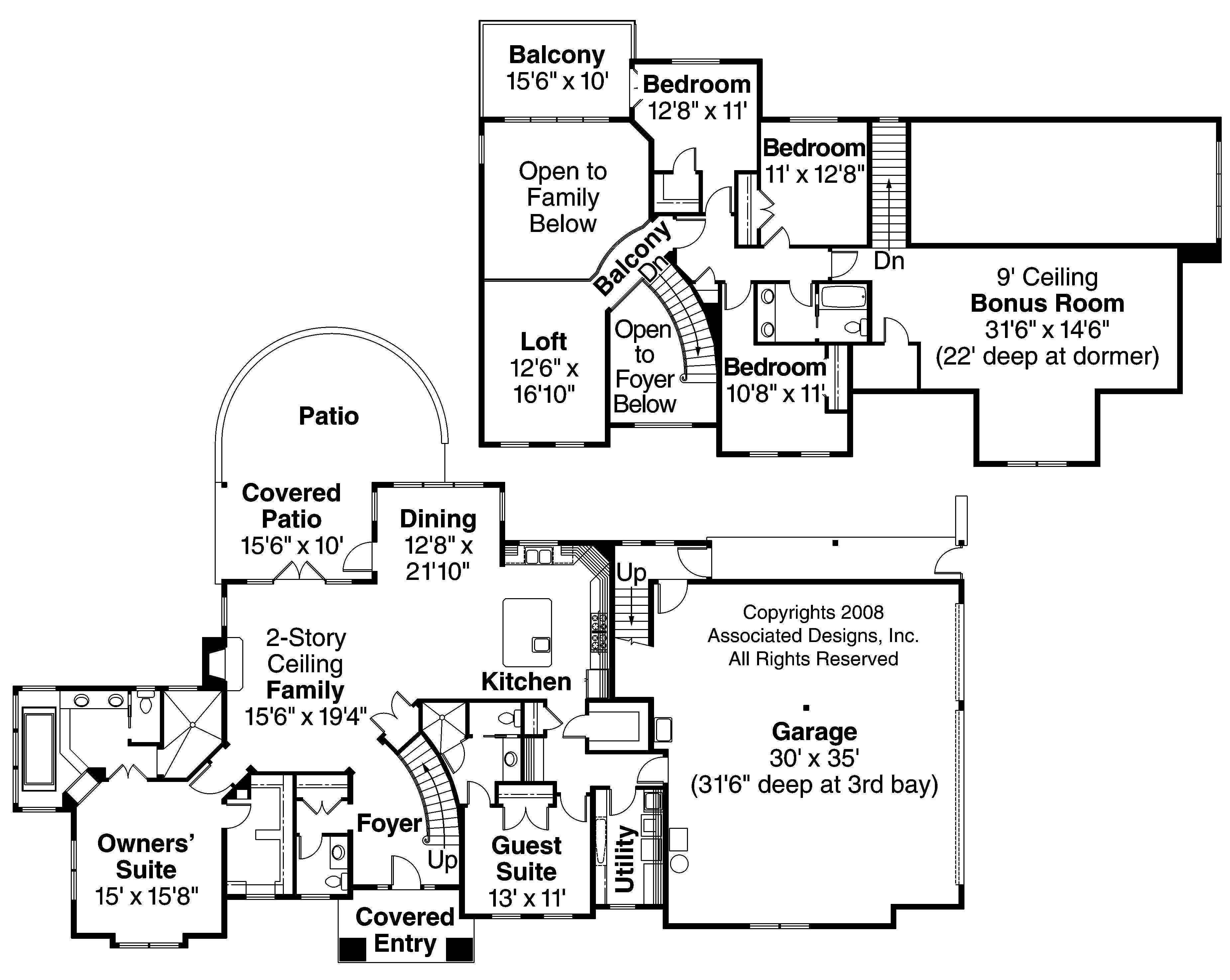 Floor Plan First Story