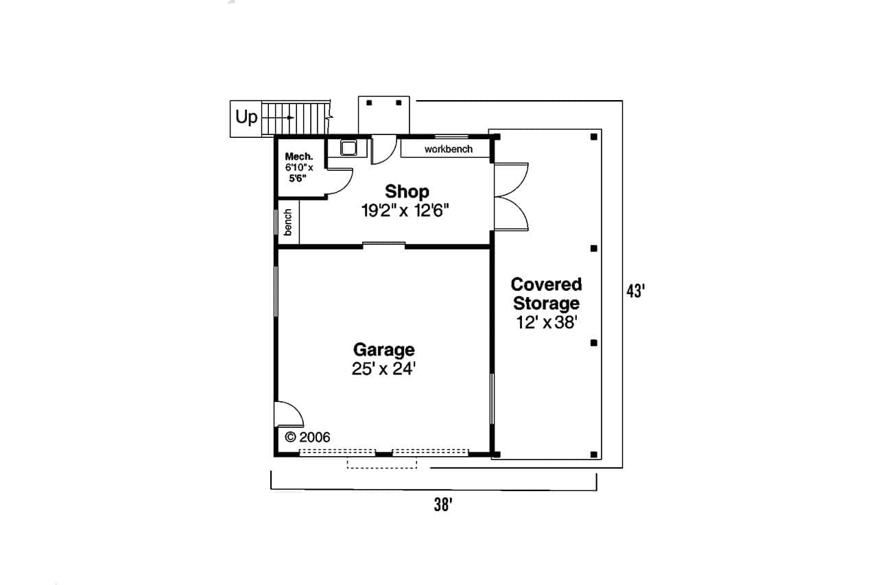 Floor Plan Garage