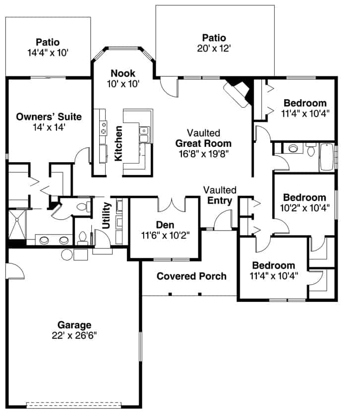 Floor Plan Main Level
