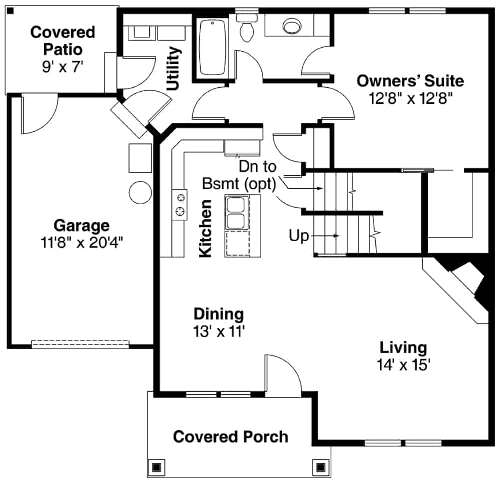 Basement Option Stair Location