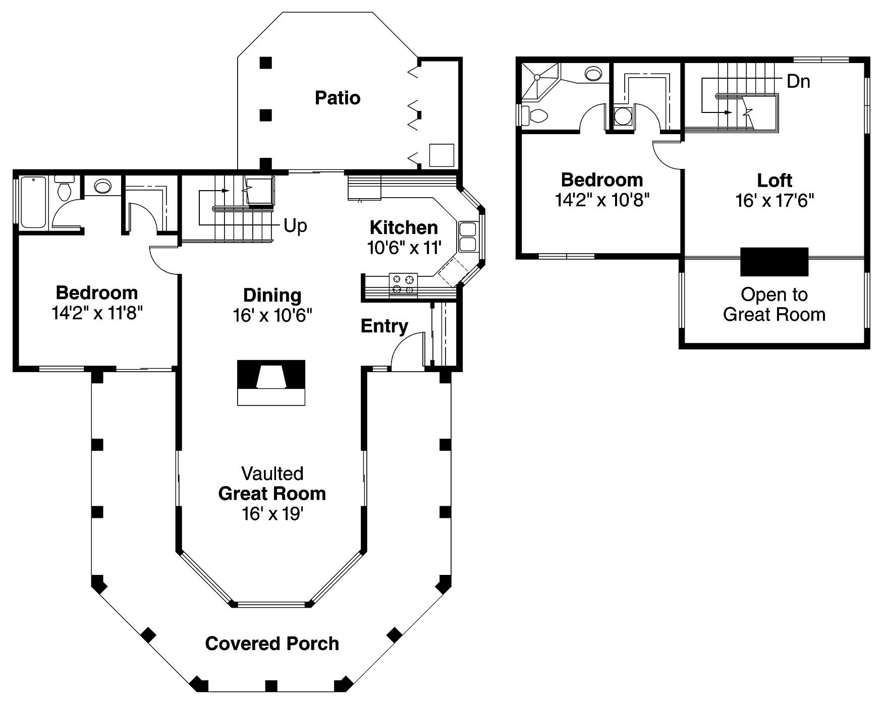 Floor Plan First Story