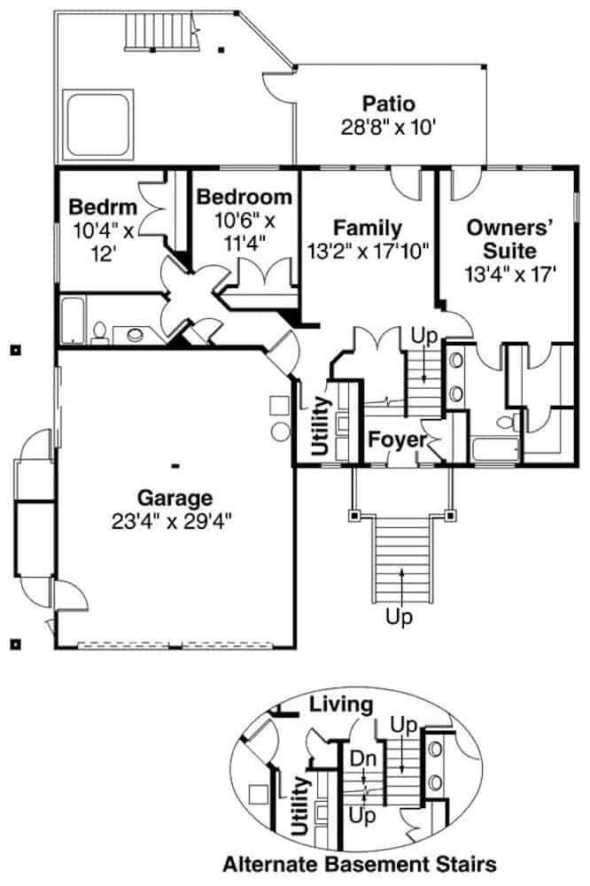 Floor Plan Main Level