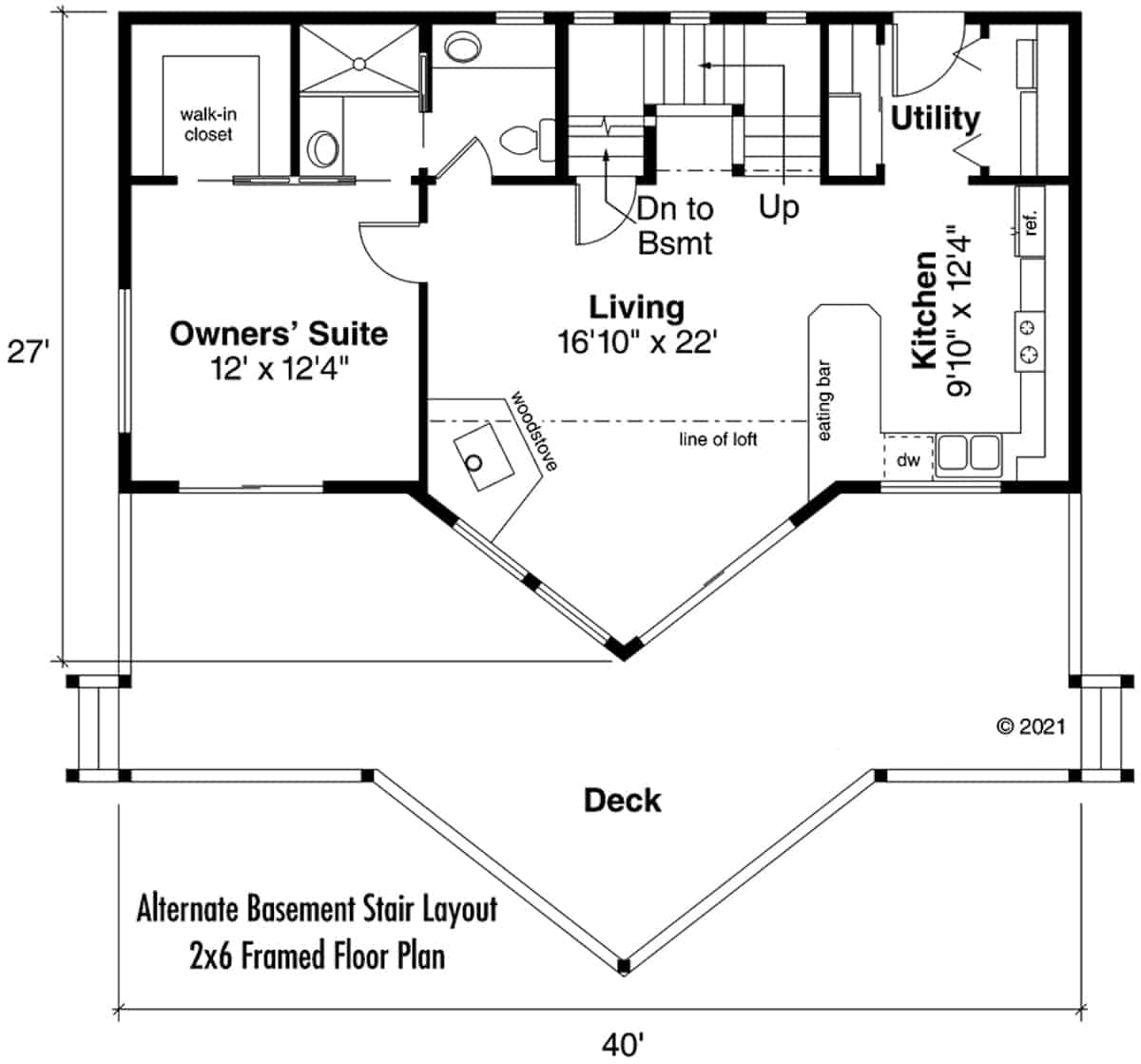 Basement Option Stair Location