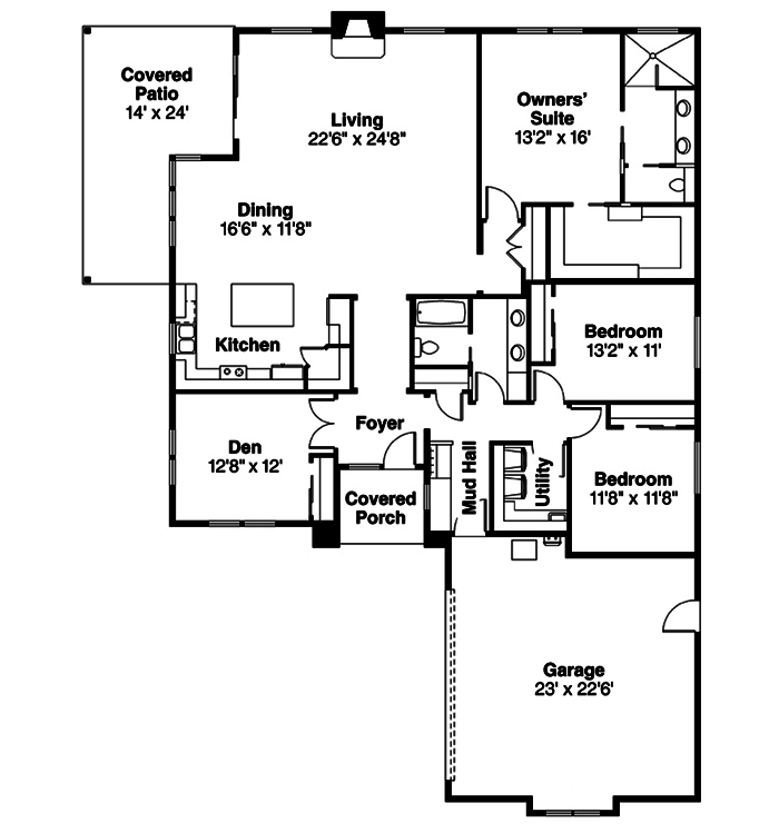 Floor Plan Main Level
