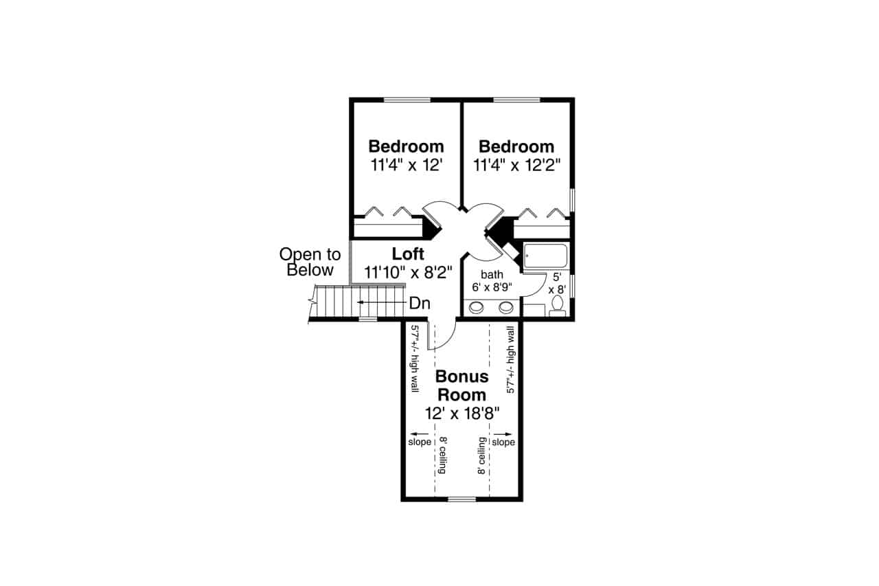 Floor Plan Upper Level
