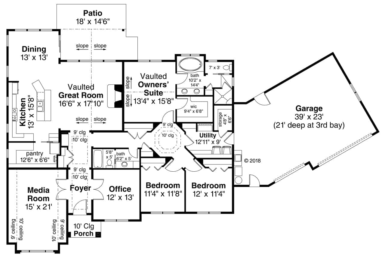 Floor Plan Main Level