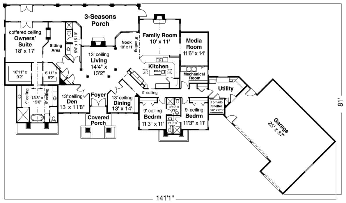Floor Plan Main Level